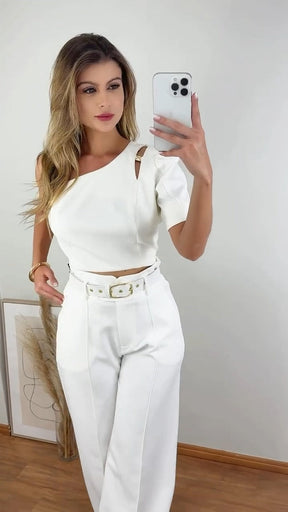 Conjunto Bianca – Elegância e Modernidade em Cada Detalhe!