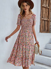 Vestido Midi Florido Flowers