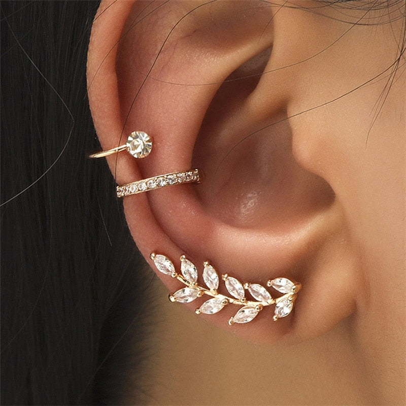 Brinco Ear Cuff 3 em 1 - Lille