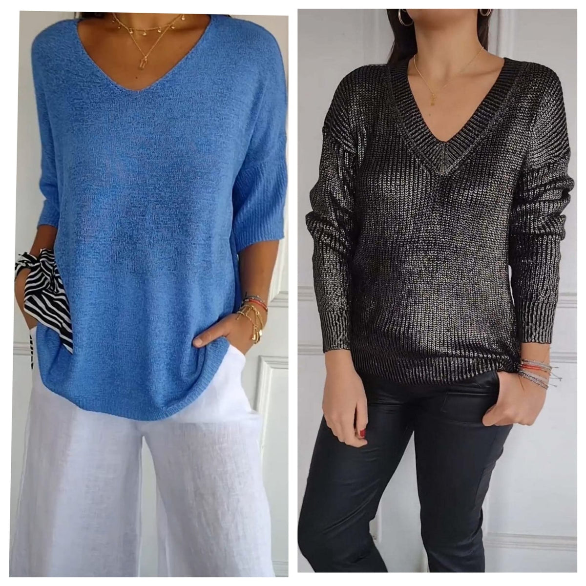 Blusa Anna + Blusa Selena: Compre 1 e leve 2!