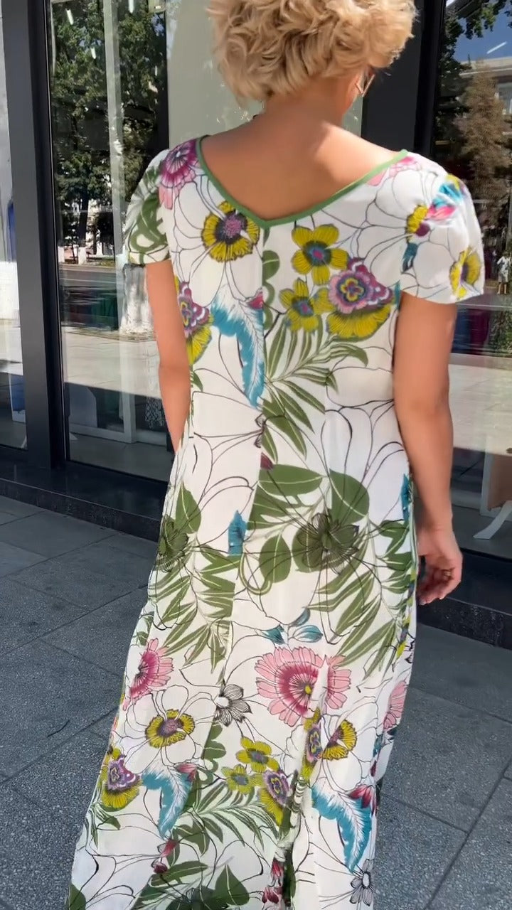 Vestido Flora – A Delicadeza das Flores