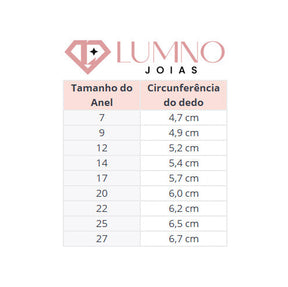 Anel Solitário de Prata Coração de Cristal